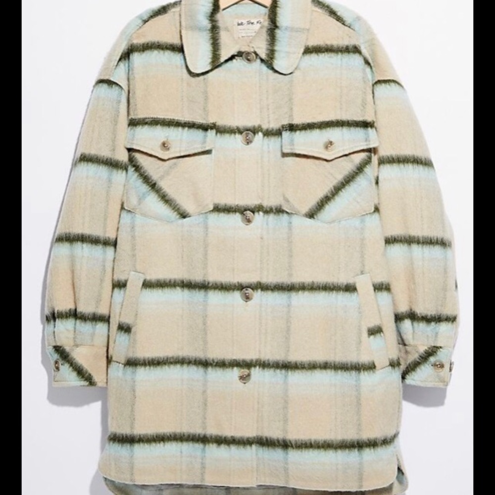 Free People Vienna Shirt Jacket